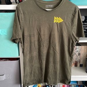 Large Green Express Men’s shirt